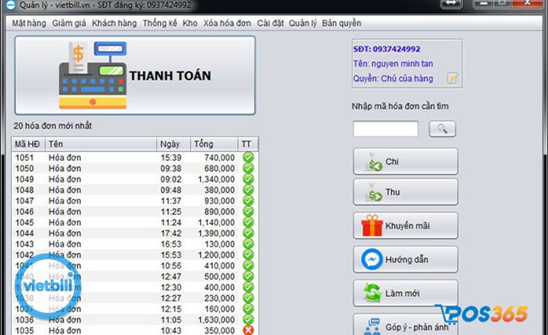 Phần mềm tính tiền nhậu - Kiến trúc hệ thống chung Phần mềm tính tiền nhậu - Kiến trúc hệ thống chung