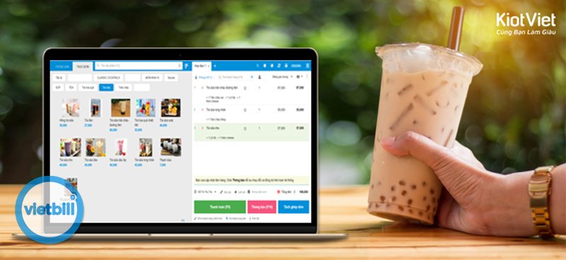 Phần mềm tính tiền trà sữa - Giảm thất thoát và tăng minh bạch doanh thu Phần mềm tính tiền trà sữa - Giảm thất thoát và tăng minh bạch doanh thu