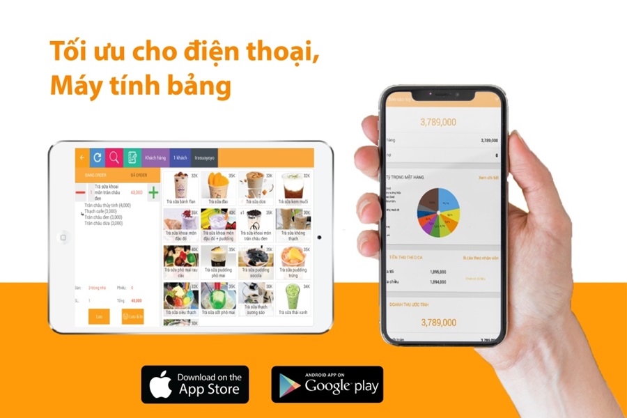 Phần mềm tính tiền POS App - Bán hàng nhanh và linh hoạt