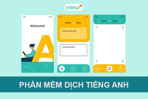Phần mềm dịch tiếng Anh sang tiếng Việt - Google Dịch (Google Translate)