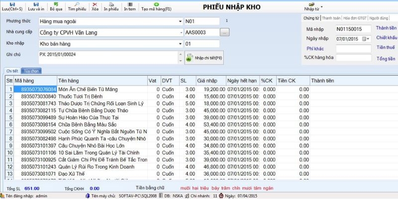 Phần mềm quản lý tạp hóa miễn phí - Checklist trước khi cài đặt