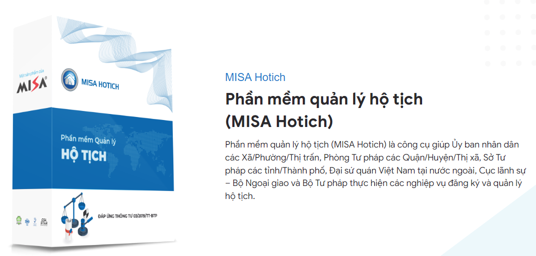Phần mềm hộ tịch - Khả năng tích hợp và liên thông