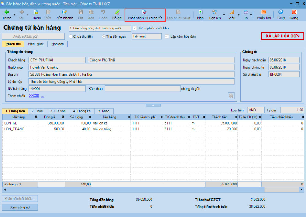 Phần mềm kế toán MISA - Bước 3: Chốt sổ và xuất báo cáo cuối kỳ