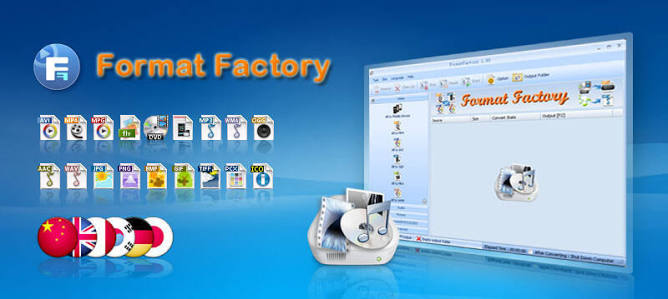 Format Factory - Chuyển đổi video phổ biến Format Factory - Chuyển đổi video phổ biến
