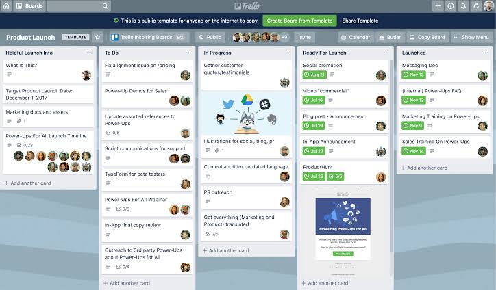 Trello - Cộng tác nhóm trong cùng một không gian Trello - Cộng tác nhóm trong cùng một không gian