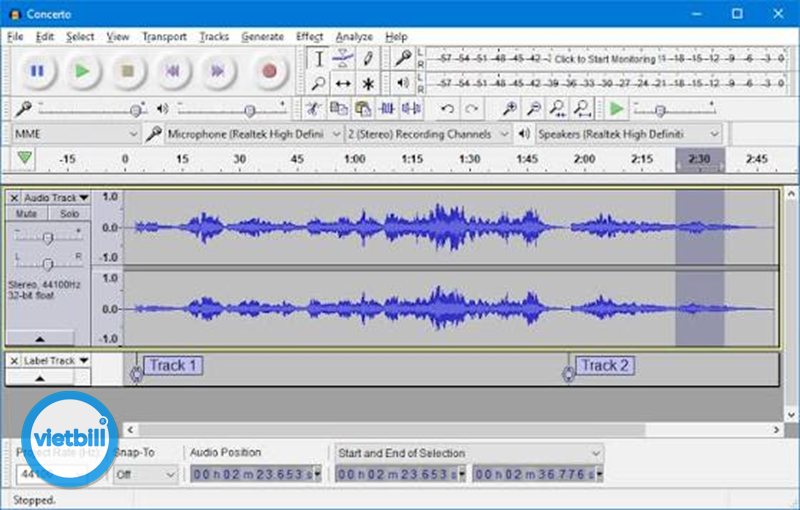 Audacity - Ghép nhạc nền và hiệu ứng Audacity - Ghép nhạc nền và hiệu ứng