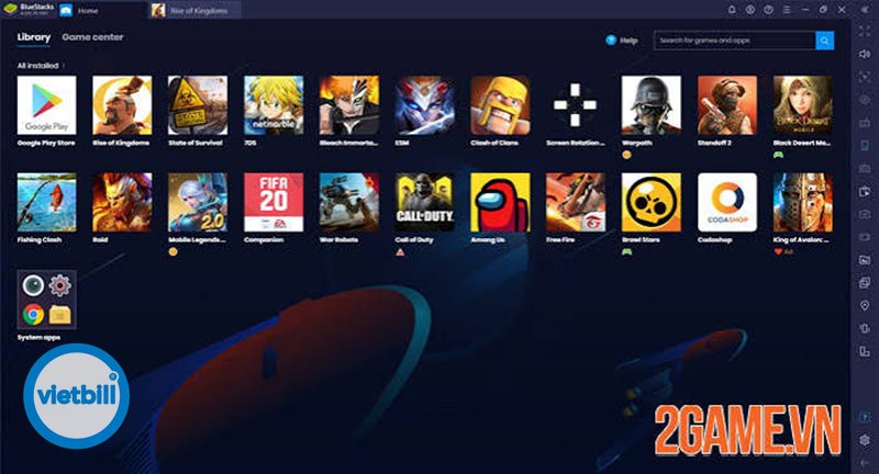 BlueStacks - Yêu cầu cấu hình khi dùng BlueStacks BlueStacks - Yêu cầu cấu hình khi dùng BlueStacks