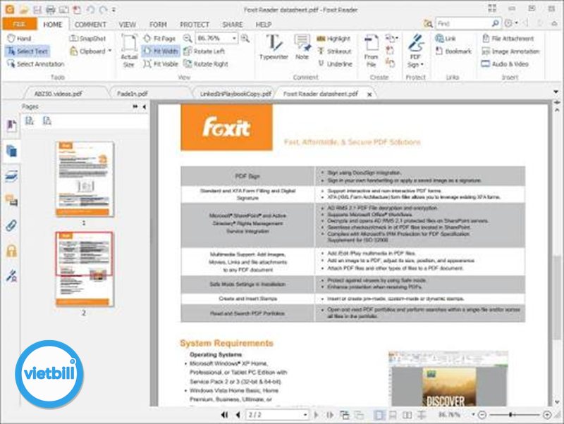Foxit Reader - Foxit Reader là gì? Foxit Reader - Foxit Reader là gì?