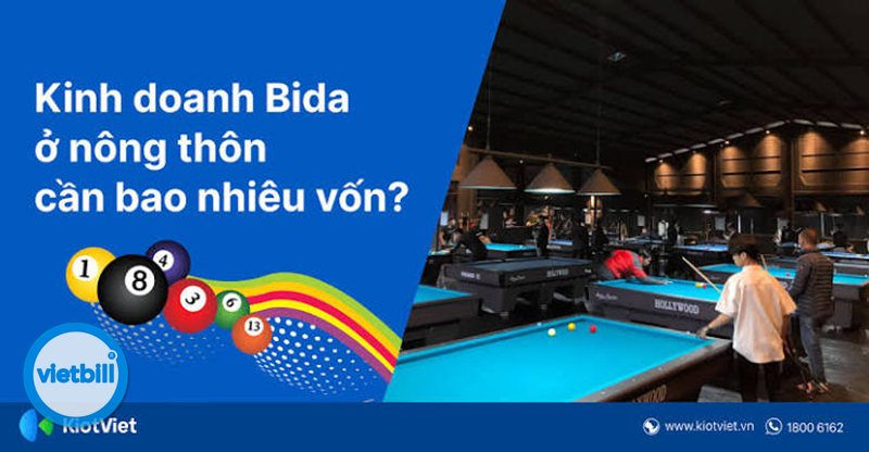 Mở quán bida cần bao nhiêu vốn Mở quán bida cần bao nhiêu vốn